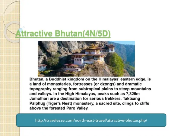 Attractive Bhutan(4N/5D)