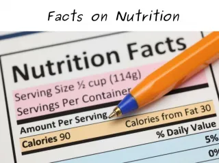 Facts on Nutrition