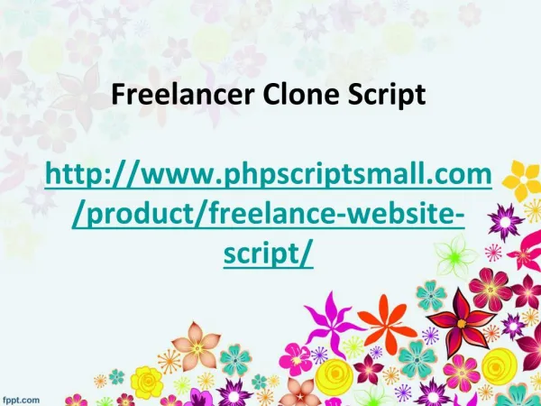 Freelancer Clone Script