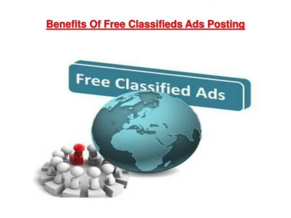 Benefits Of Free Classifieds Ads Posting