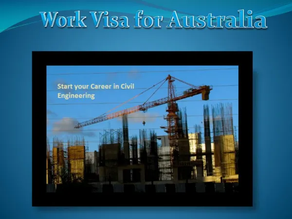 work visa for australia