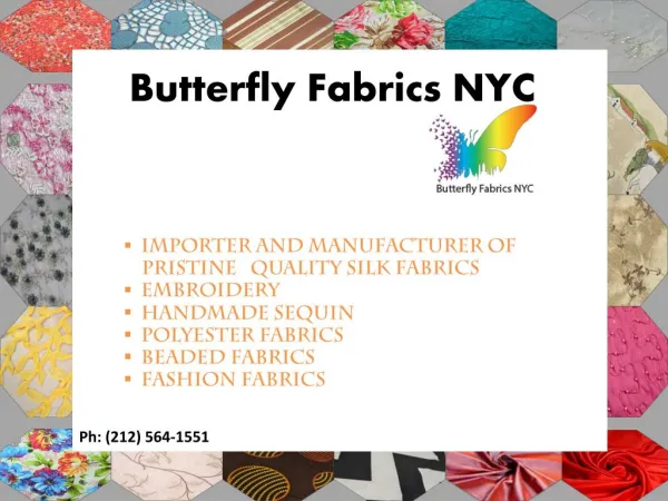 Buy Silk & Cotton Fabrics Wholesale Online | Fabrics Stores NYC