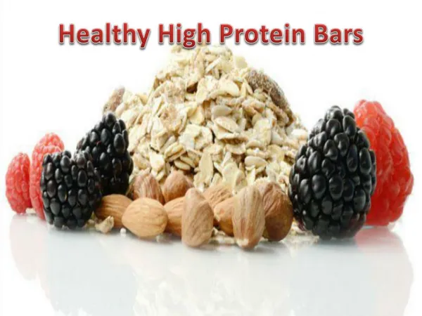 Healthy High Protein Bars- Balancedproteindiet.com
