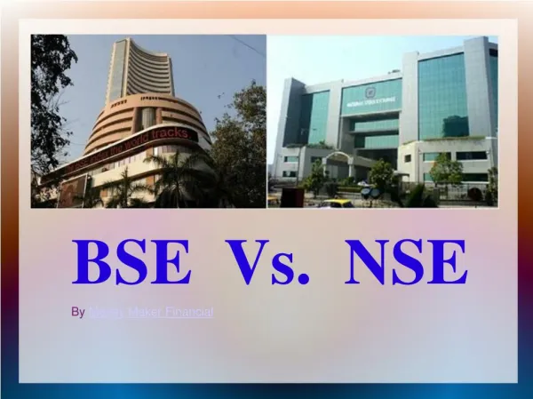 Difference Between BSE and NSE