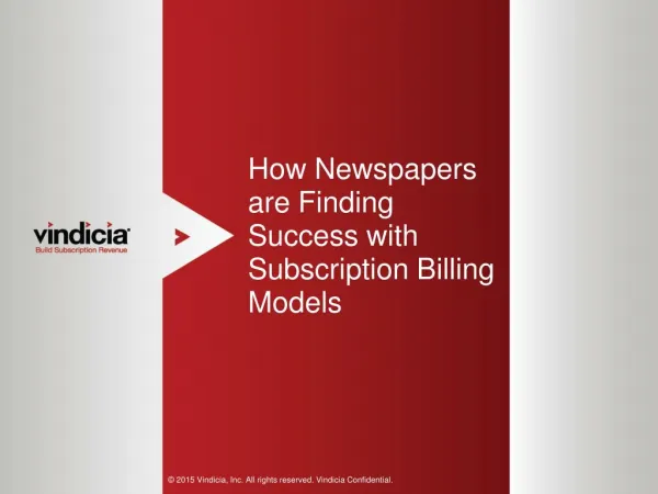 How Newspapers are Finding Success with Subscription Billing Models