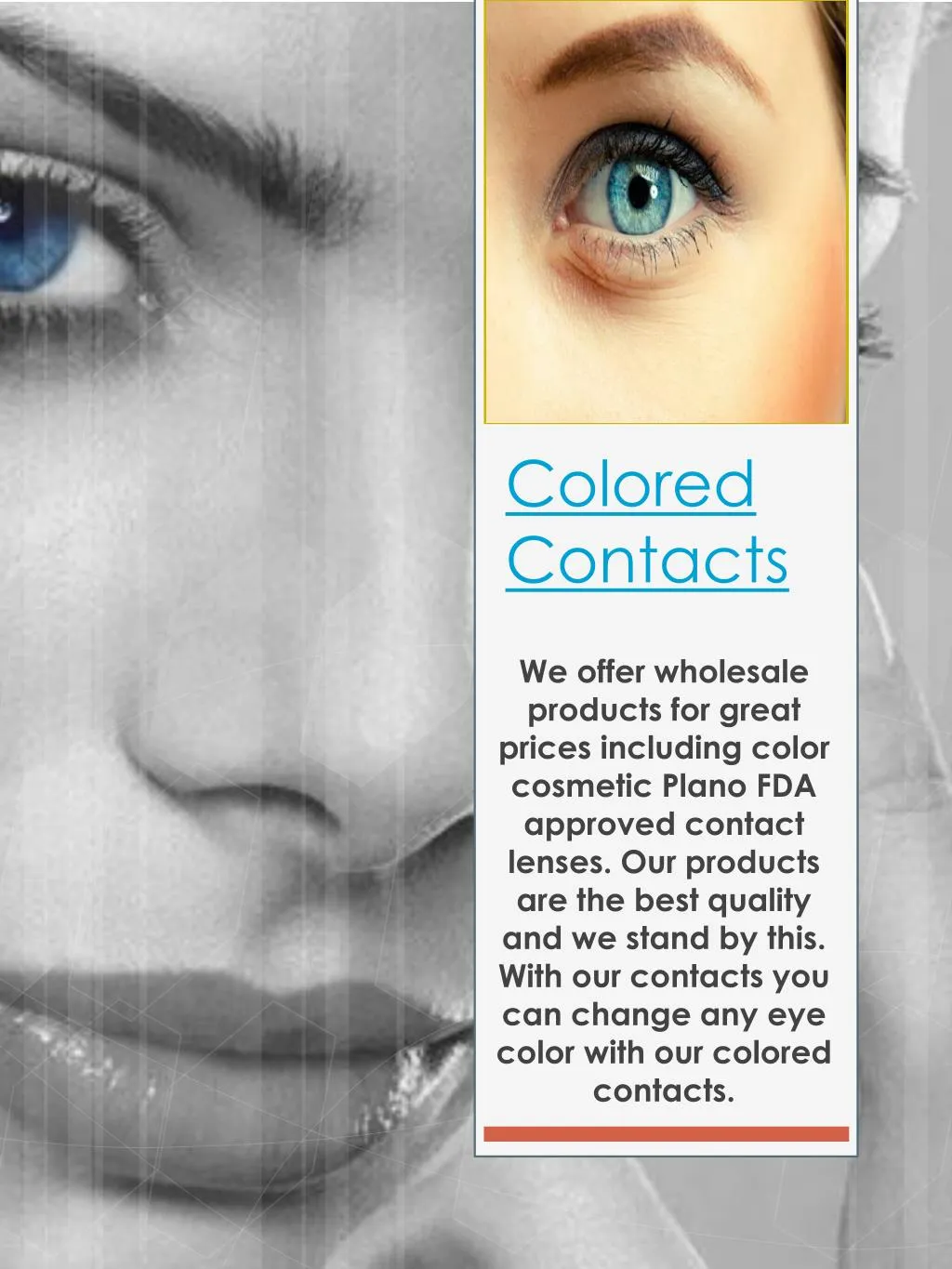 colored contacts
