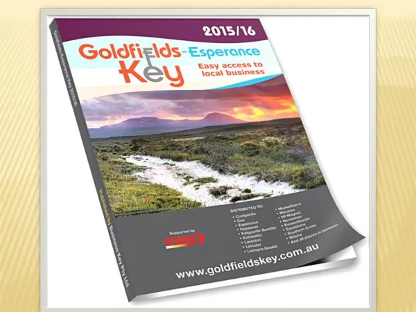 Western Australia Business Directory | Gold Fields Key