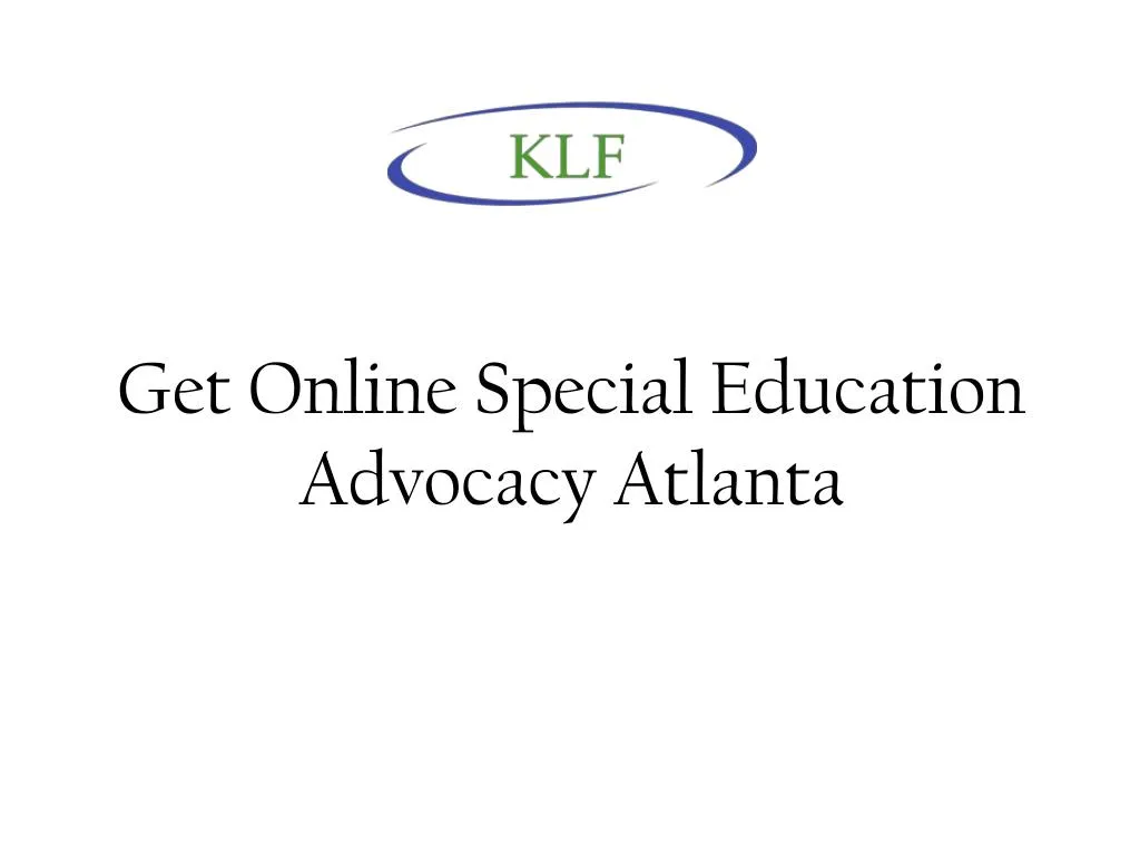 get online special education advocacy atlanta