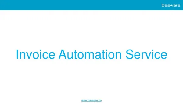 Invoice Automation Services