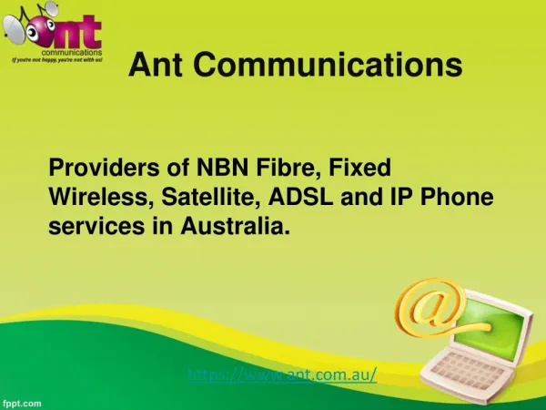 NBN Fibre Plan Comparison | 1300 268 266 | Ant Communications
