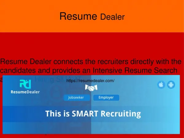 Professional Resume Writers | Resume Dealer