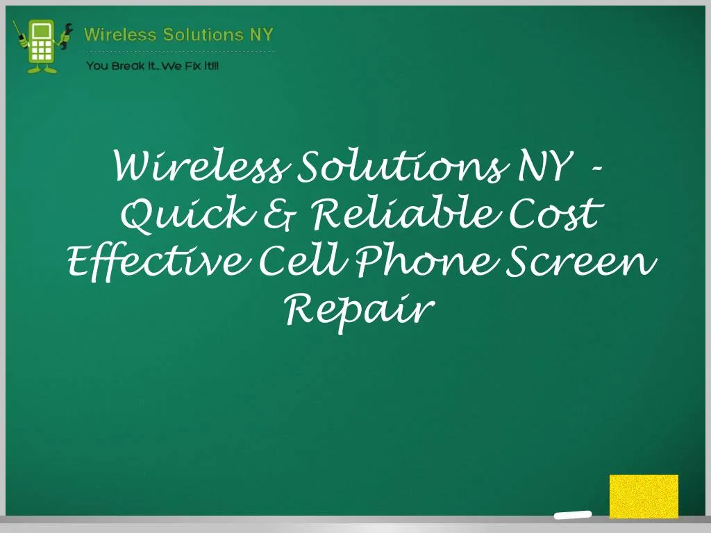 wireless solutions ny quick reliable cost effective cell phone screen repair