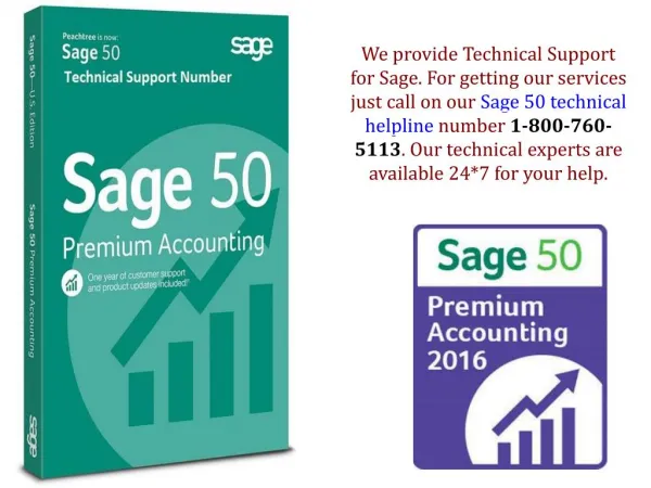 Have you any problem in Sage Accounting?