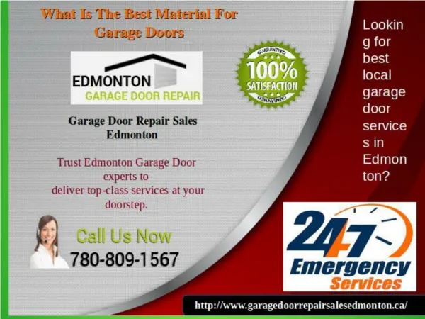 What Is The Best Material For Garage Doors