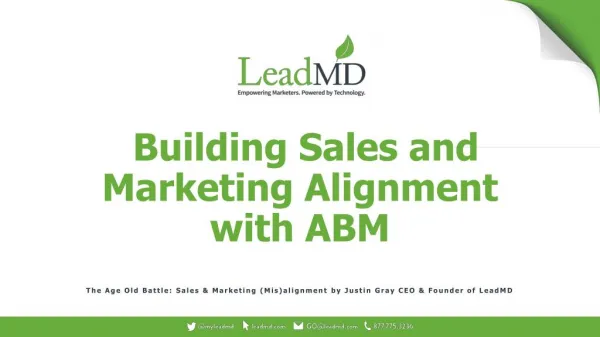 How to Build Sales & Marketing Alignment with Account-Based Marketing