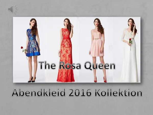 The Rosa Queen-2016 Abendkleider Kollektion-PERSUNKLEID
