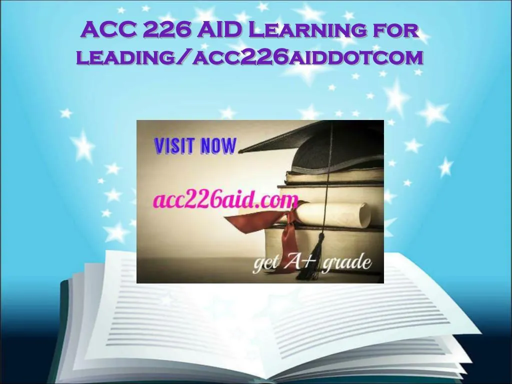 acc 226 aid learning for leading acc226aiddotcom