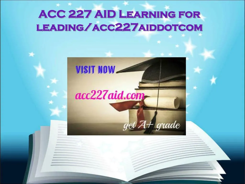 acc 227 aid learning for leading acc227aiddotcom