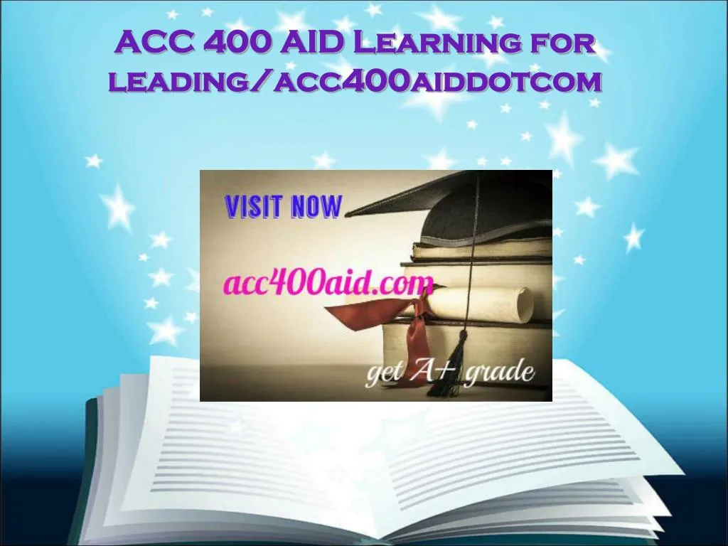 acc 400 aid learning for leading acc400aiddotcom