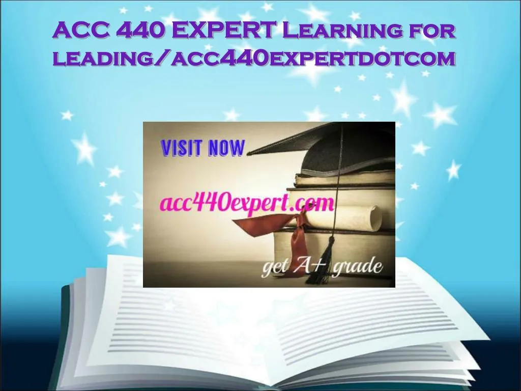 acc 440 expert learning for leading acc440expertdotcom