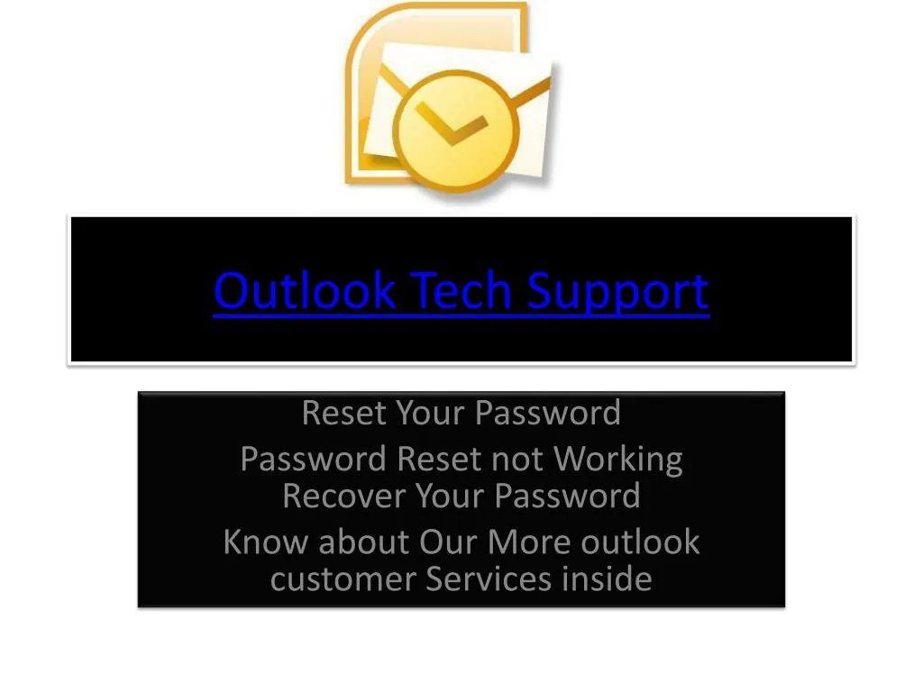 outlook tech support