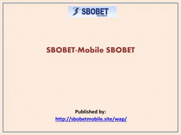 Mobile SBOBET