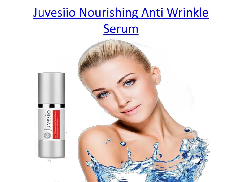 juvesiio nourishing anti wrinkle serum