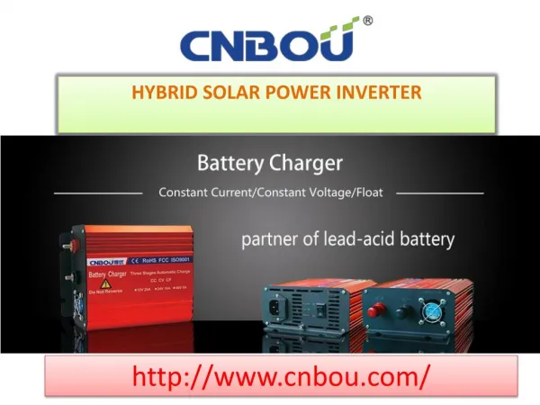 Hybrid Solar Power Inverter: CNBOU