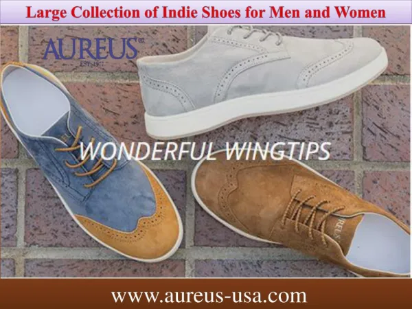 Large Collection of Indie Shoes for Men and Women
