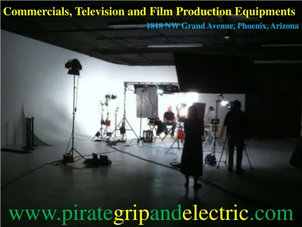 Video Production Supply, Lighting Rental, Generators, Grip Equipment and Film Production Supplies Phoenix AZ