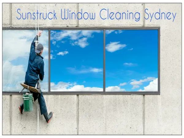 Window Cleaning Services in Sydney