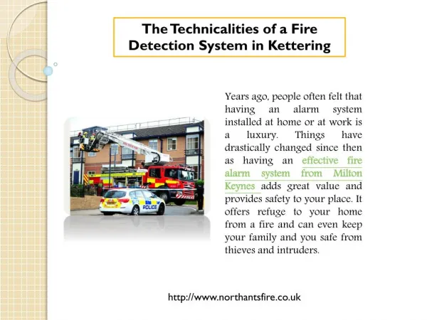 The Technicalities of a Fire Detection System in Kettering