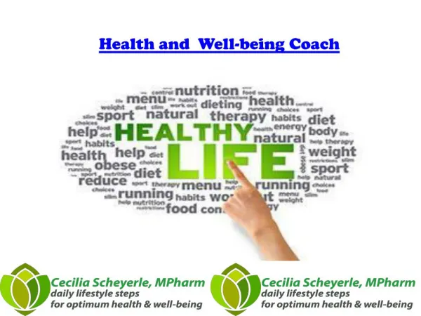 Health and Well-being Coach