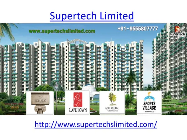 Supertech The Romano Residential Project