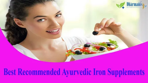 Best Recommended Ayurvedic Iron Supplements