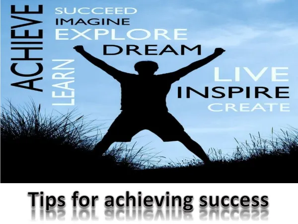 Tips for achieving success-Jonathan Eborn