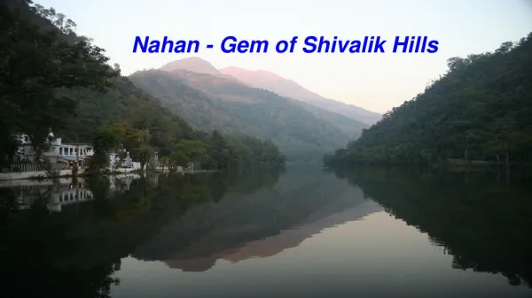Places to visit in Nahan