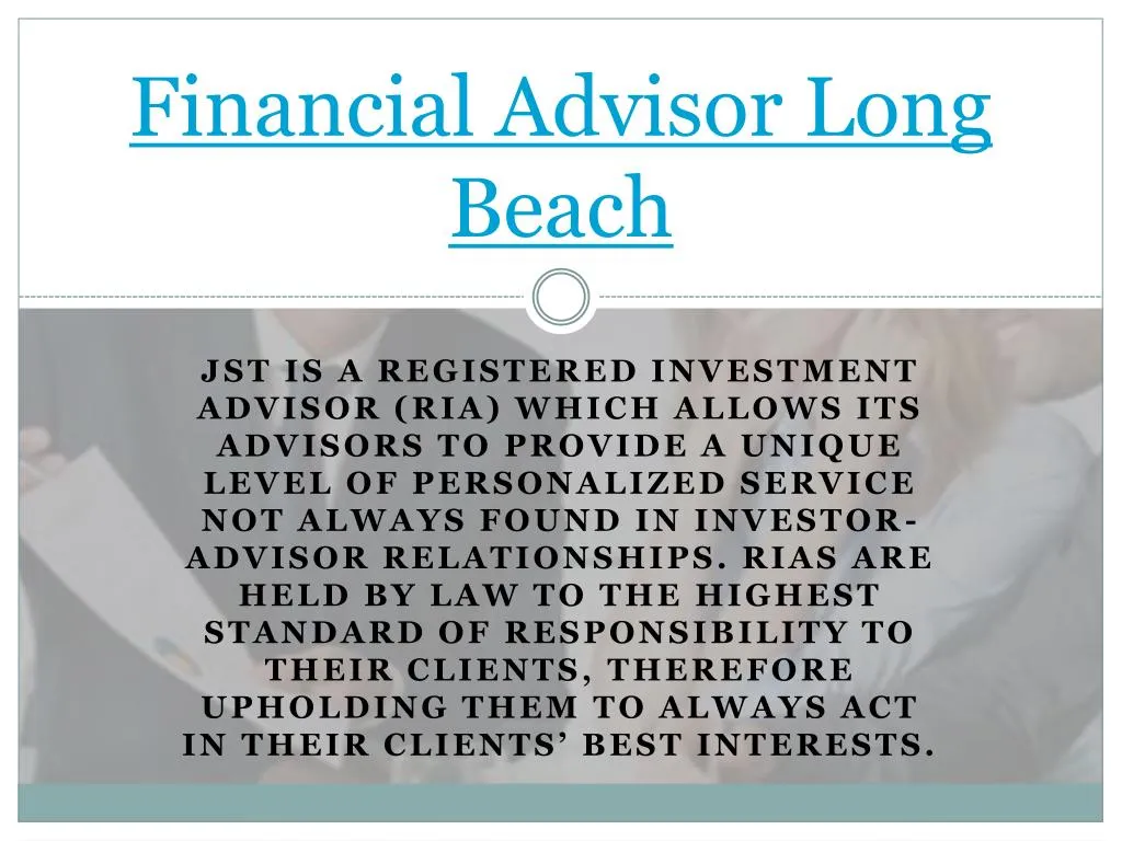 financial advisor long beach