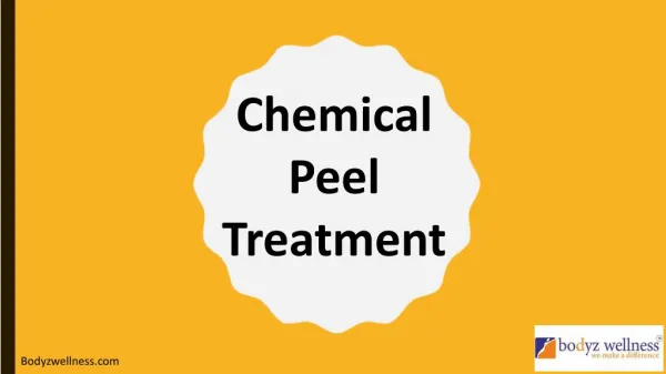 Chemical Peeling Treatment in Mumbai