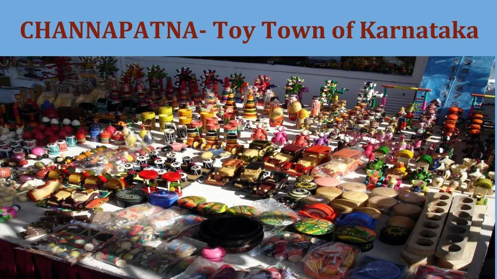 channapatna toy town of karnataka