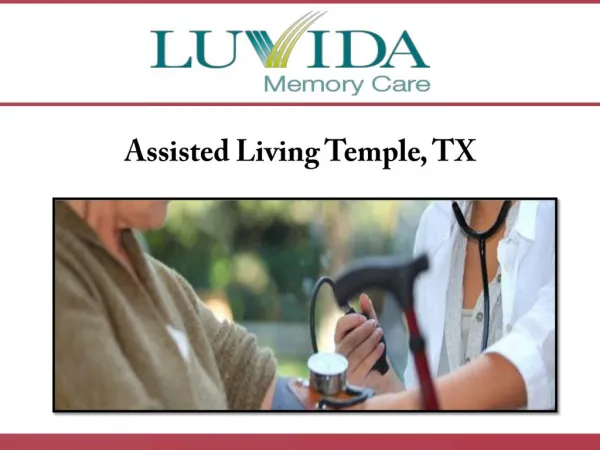 Assisted Living Temple, TX