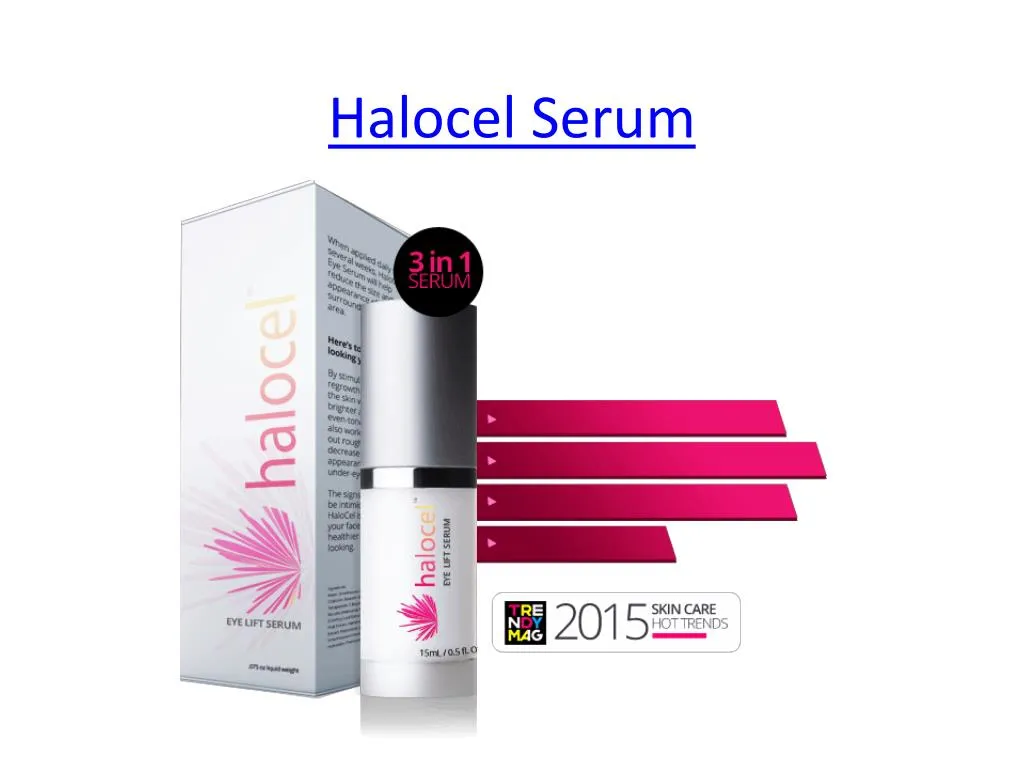 halocel serum