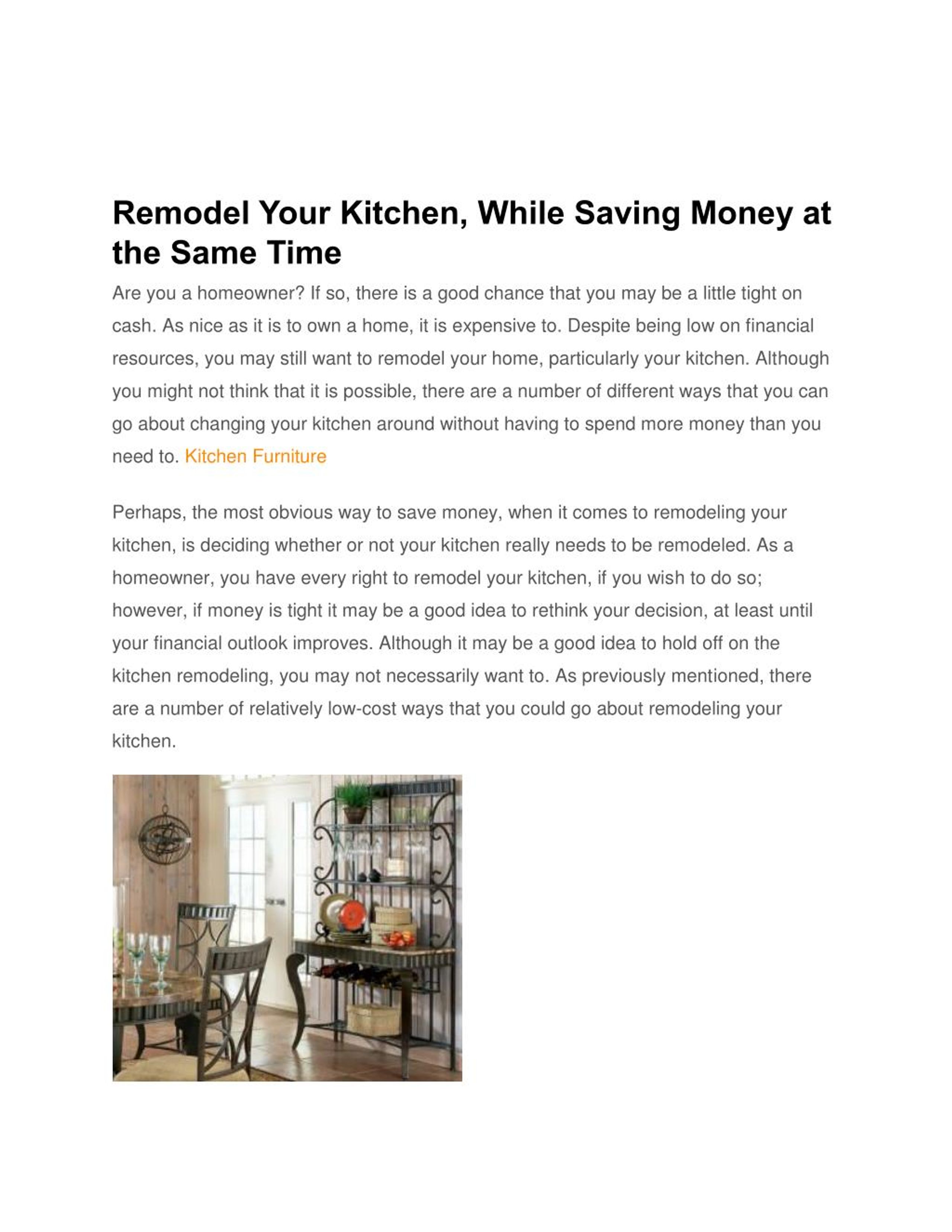 PPT - Remodel Your Kitchen PowerPoint Presentation, free download - ID ...