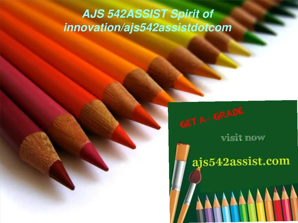 ajs 542assist spirit of innovation ajs542assistdotcom