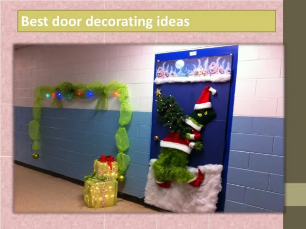 Best door decorating ideas
