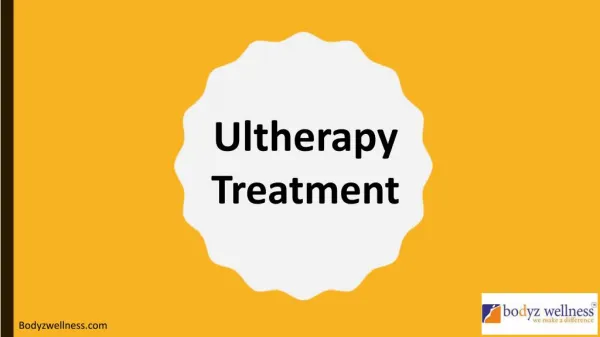 Ultherapy Treatment in Mumbai