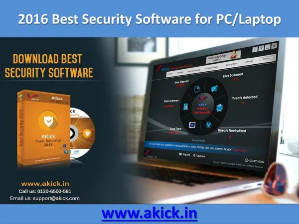 Best Security Software - Akick Total Security