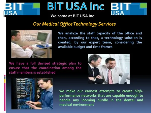 BIT USA Inc - Provider of Medical Office Technology in North Lauderdale