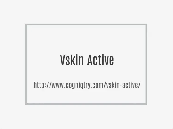 Vskin Active