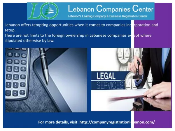 Company Registration Lebanon